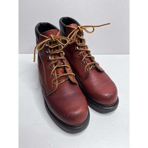 Red Wing 1906 Oro Russet Leather USA Made SuperSole Work Boots Womens Size 5.5 B main image 8